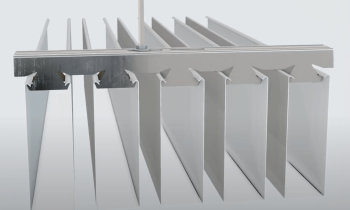 Video instructions for installation of KRAFT cube-shaped rail suspended ceiling